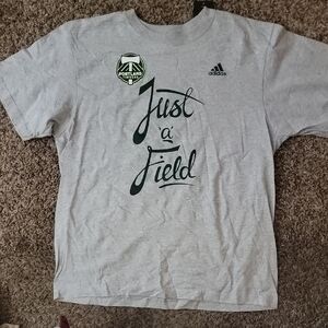 Adidas Portland Timbers 2011 Light Gray 'Just a Field' Tee - New With Tags